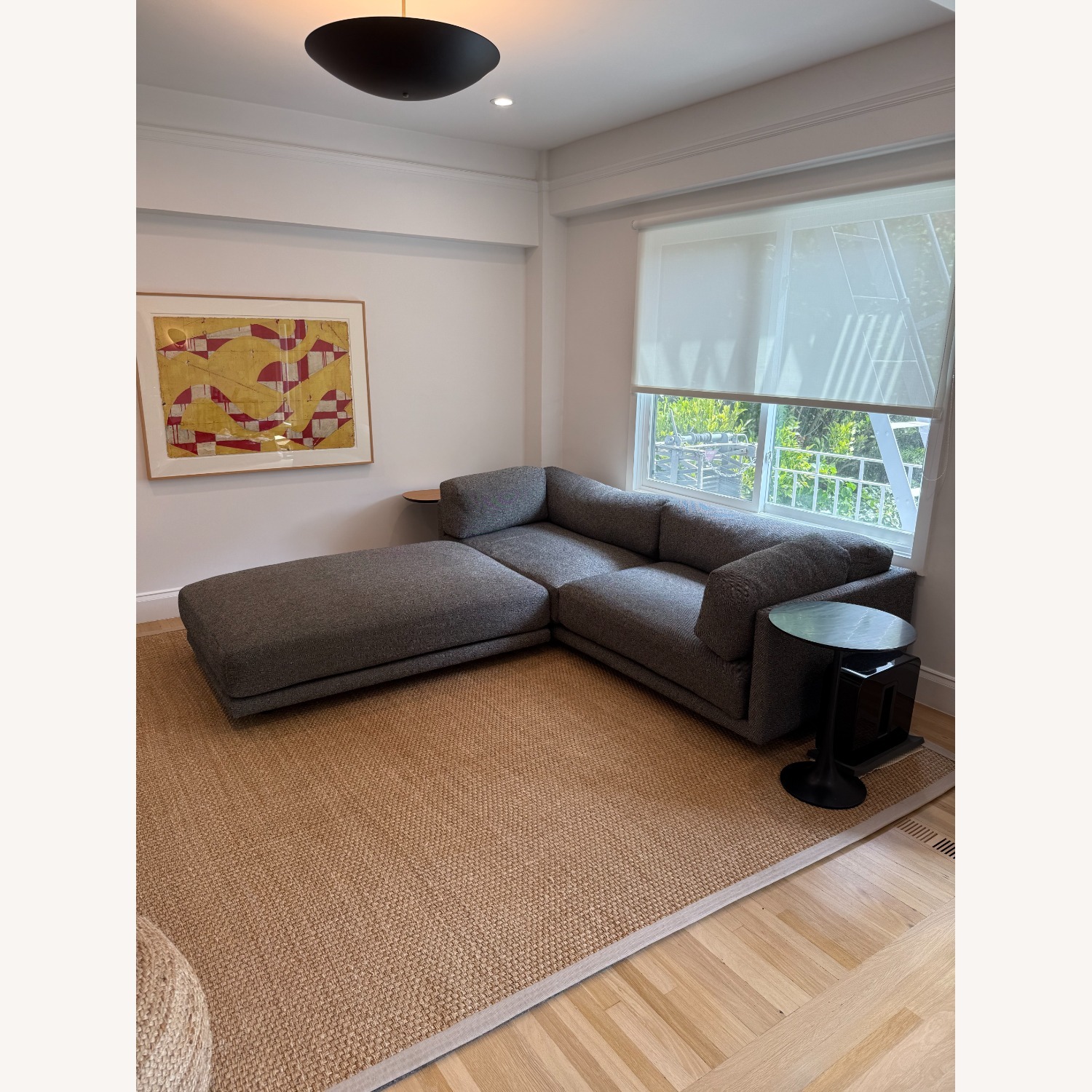 Blu Dot Sunday 102” Sofa + Large Ottoman - image-1