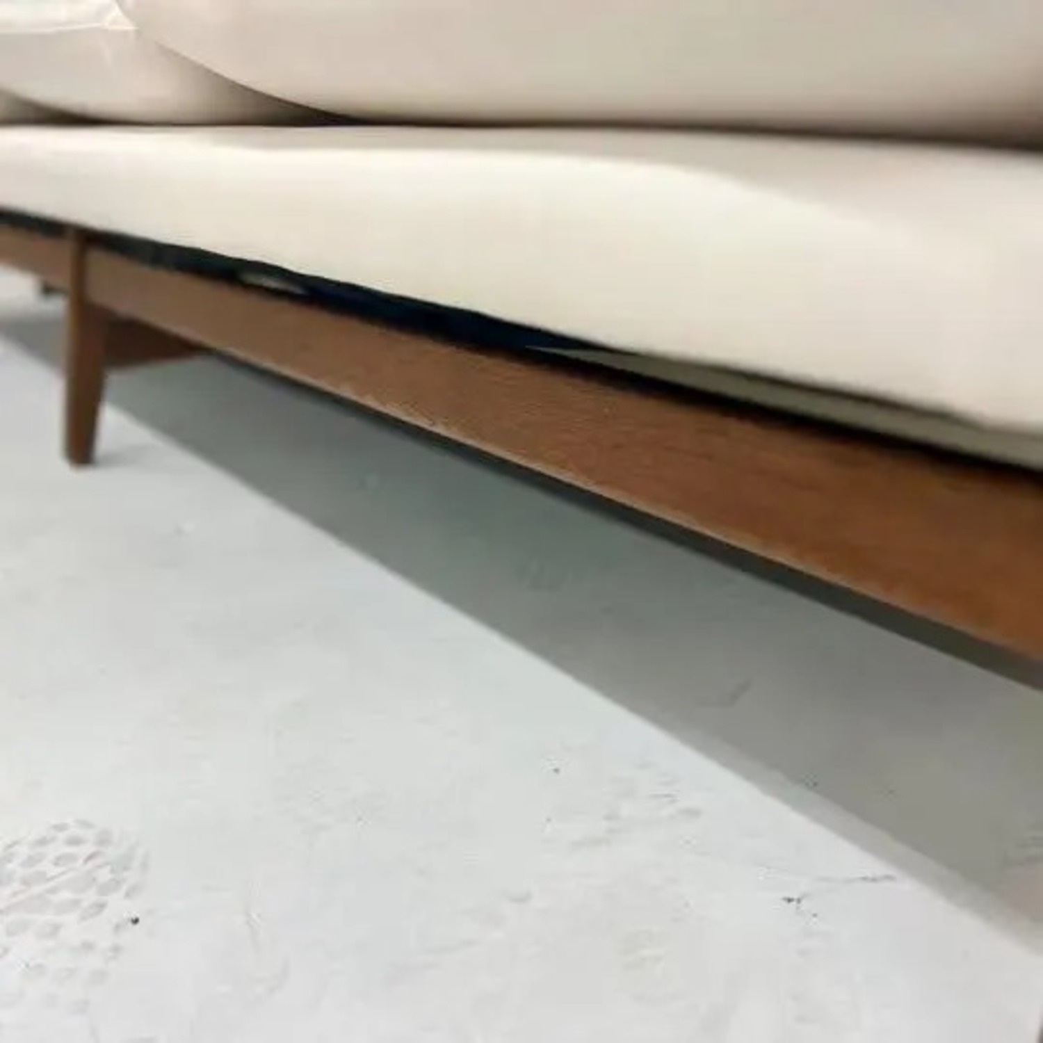 Mid-Century Modern Arne Vodder White Leather Couch - image-7