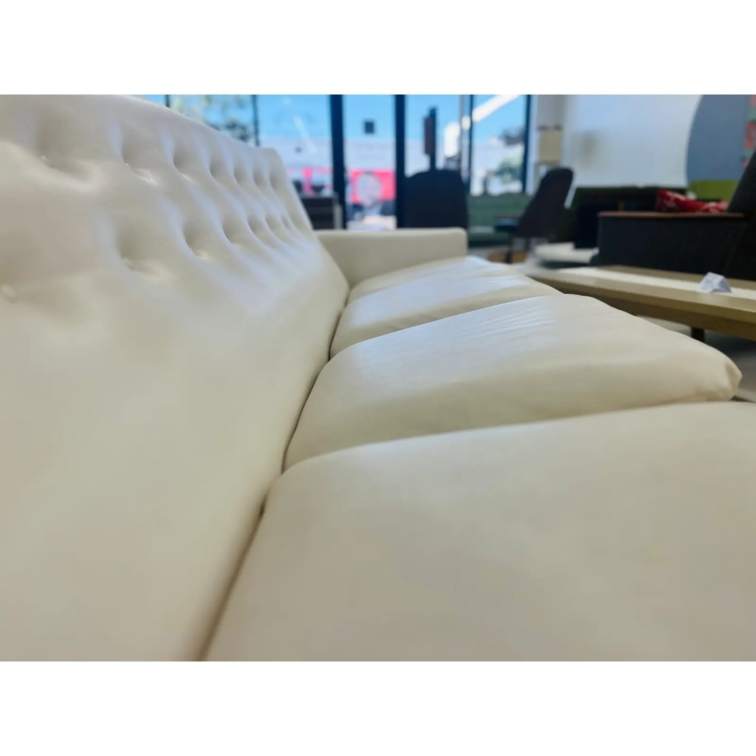 Mid-Century Modern Arne Vodder White Leather Couch - image-4