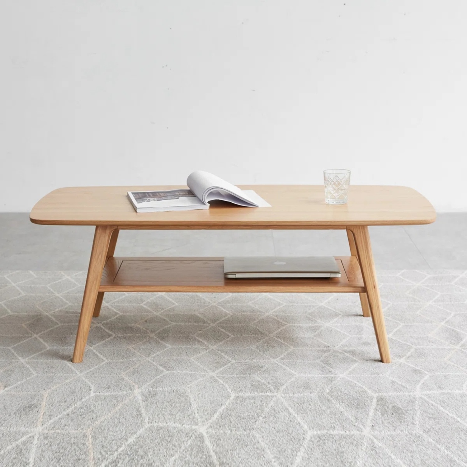 Wayfair Dulcio Coffee Table with Storage Shelf - image-6