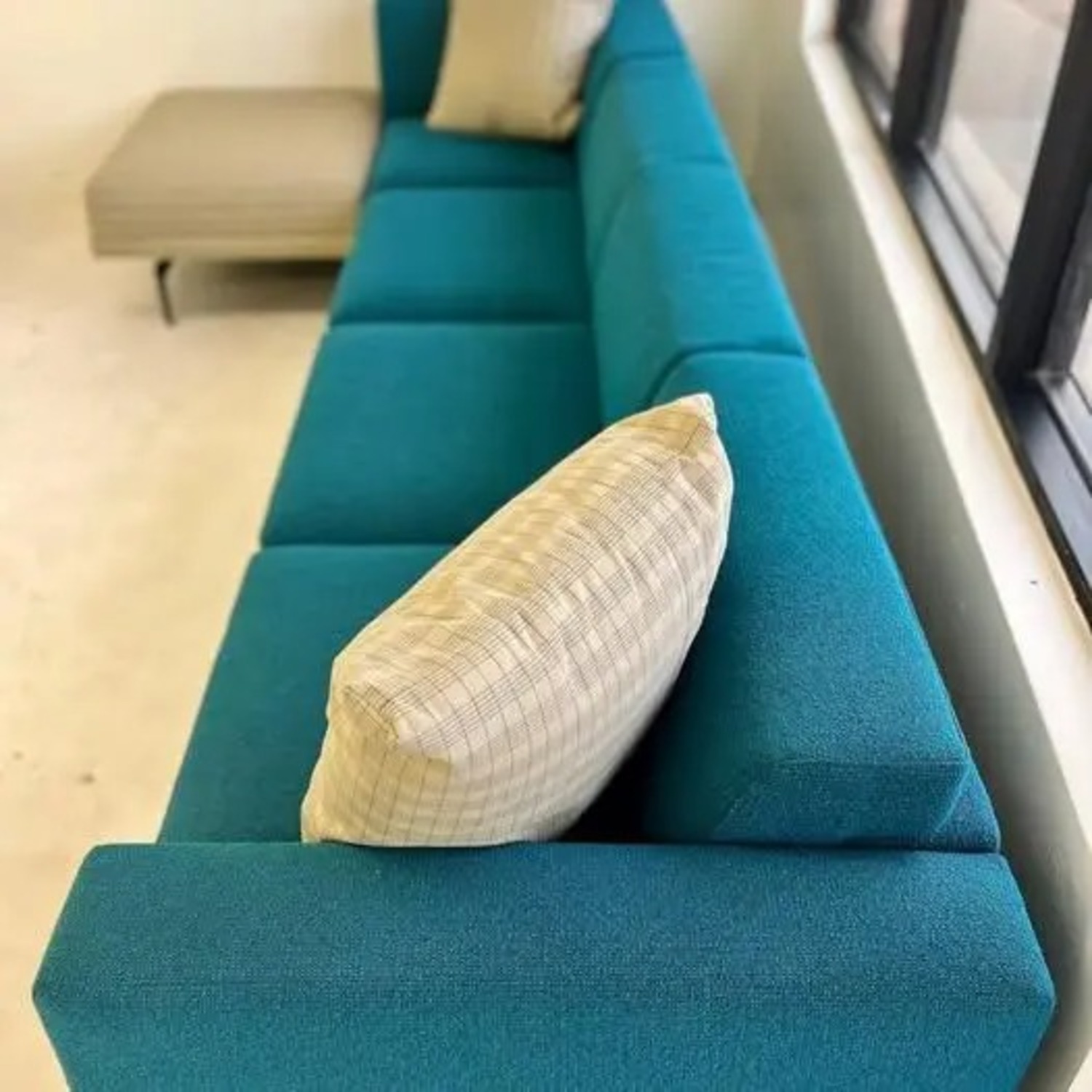 MCM Teal Stylex NYC Series Wrap Over Sectional - image-3