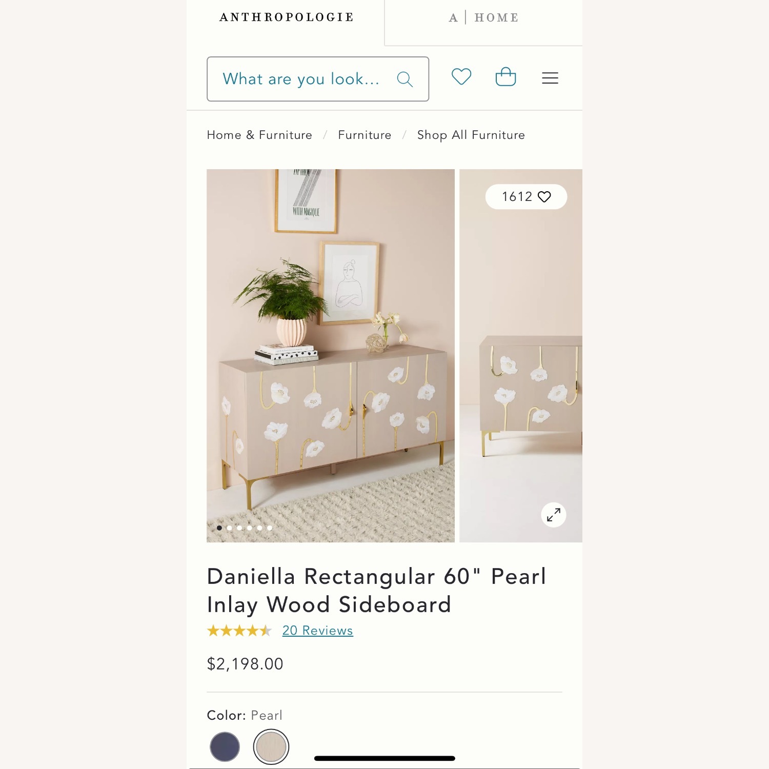 Anthropologie Daniela Sideboard - image-1