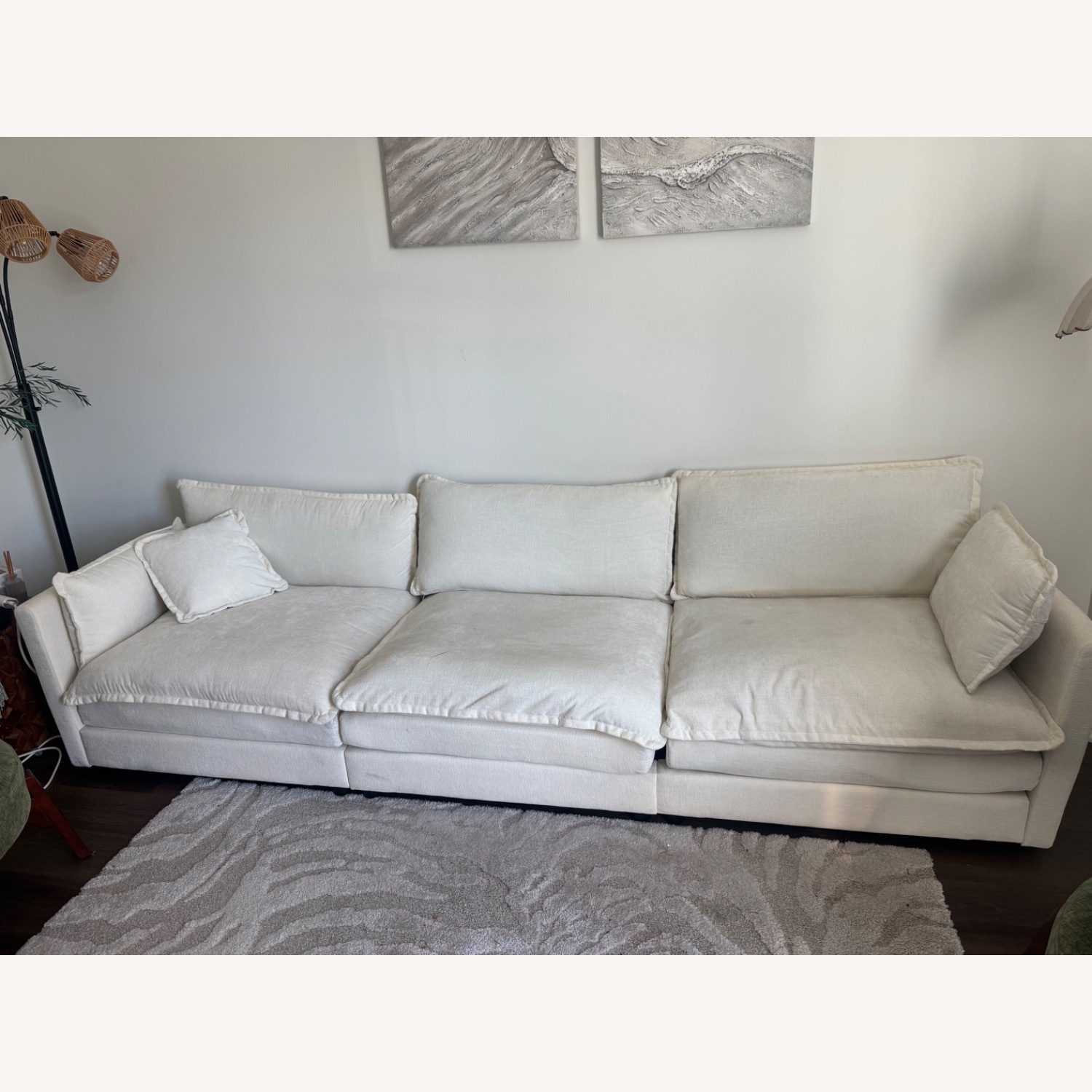 Modular Luxury Sectional Sofa, Beige - image-3