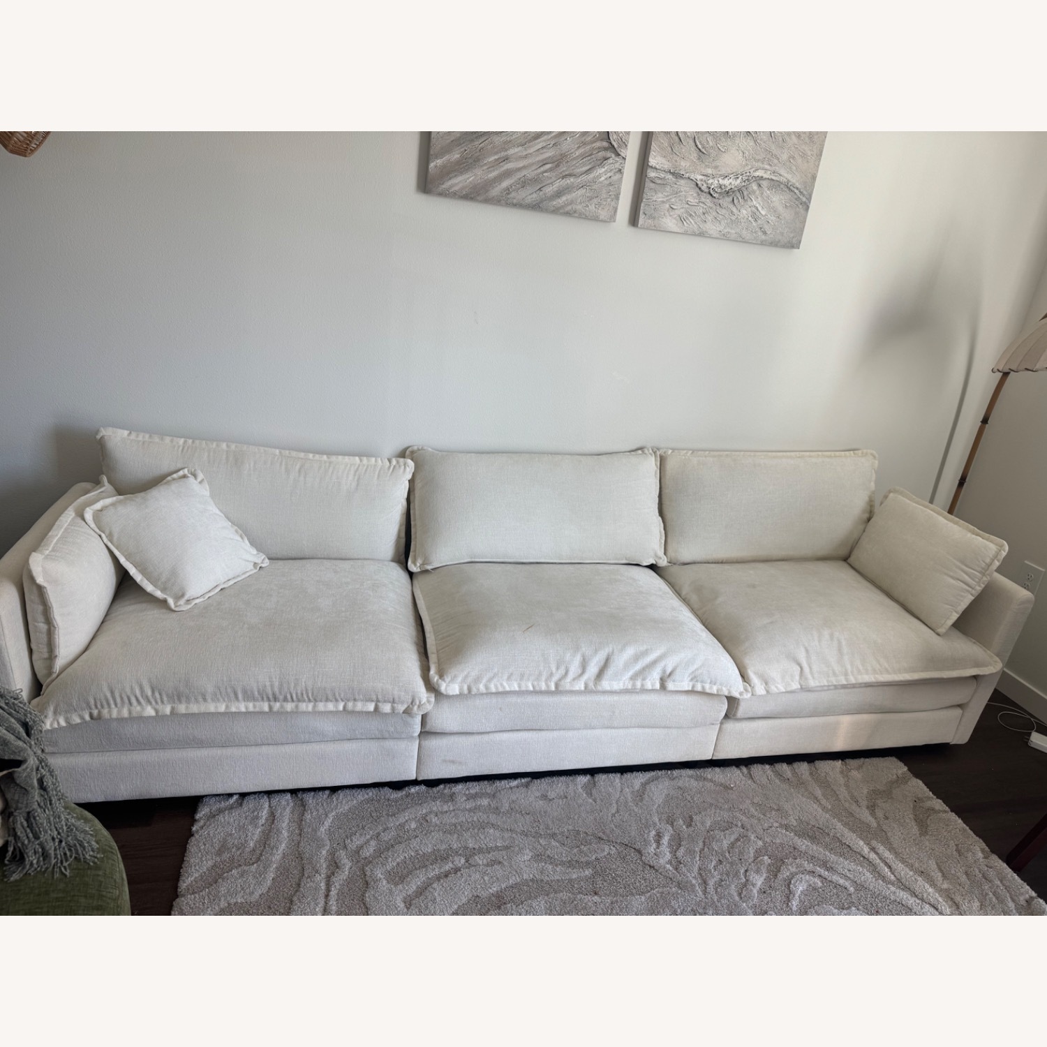 Modular Luxury Sectional Sofa, Beige - image-2