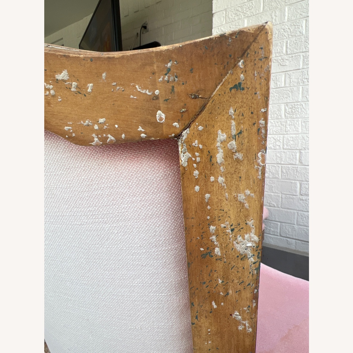 French Distressed Shabby Chic Style Dining Chairs - image-14