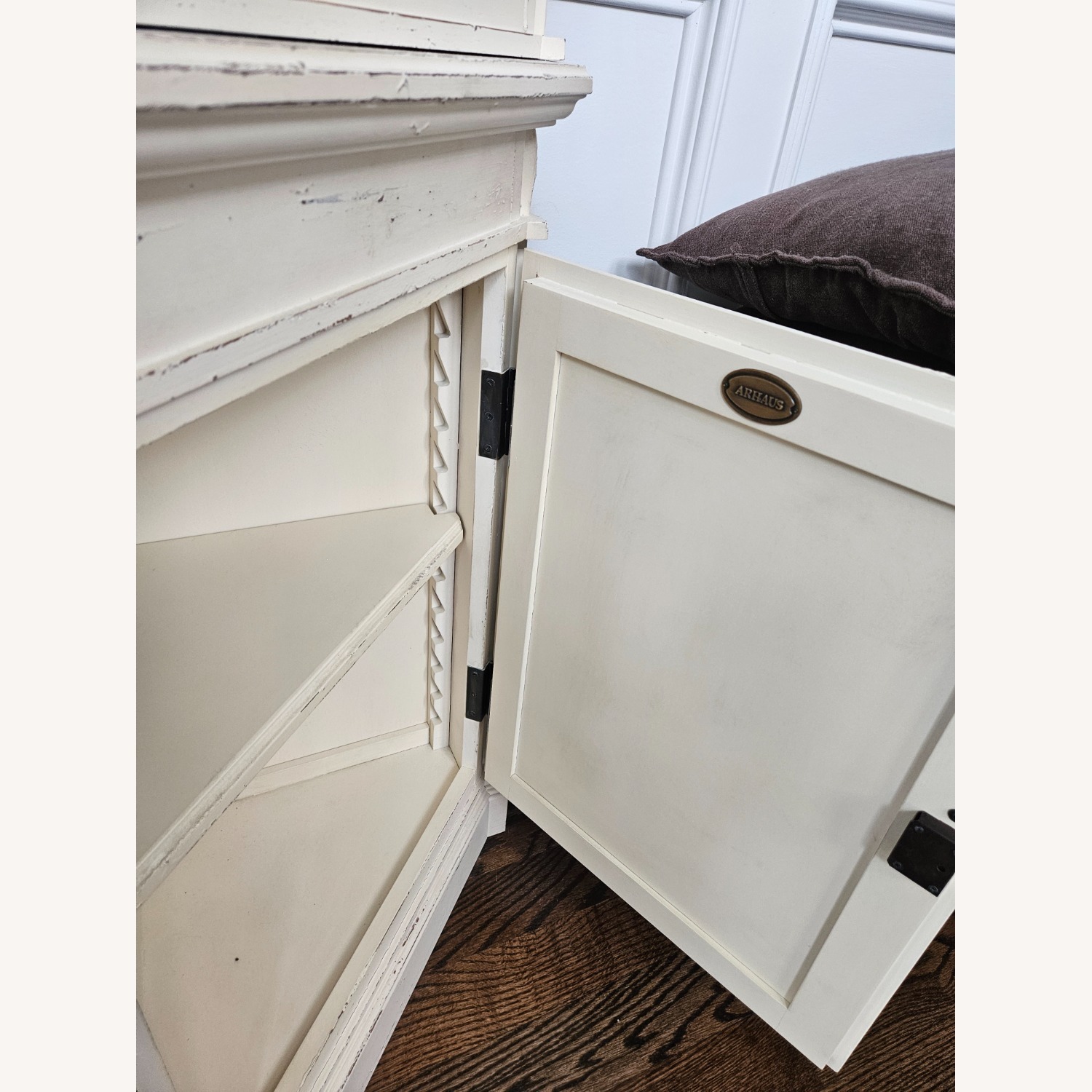 Arhaus Athens Media Cabinet With Bookcases - image-4