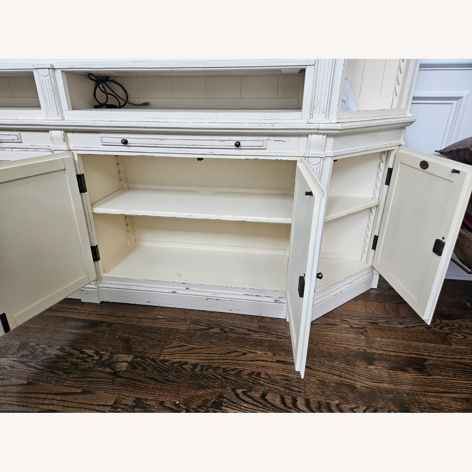 Arhaus Athens Media Cabinet With Bookcases - image-7