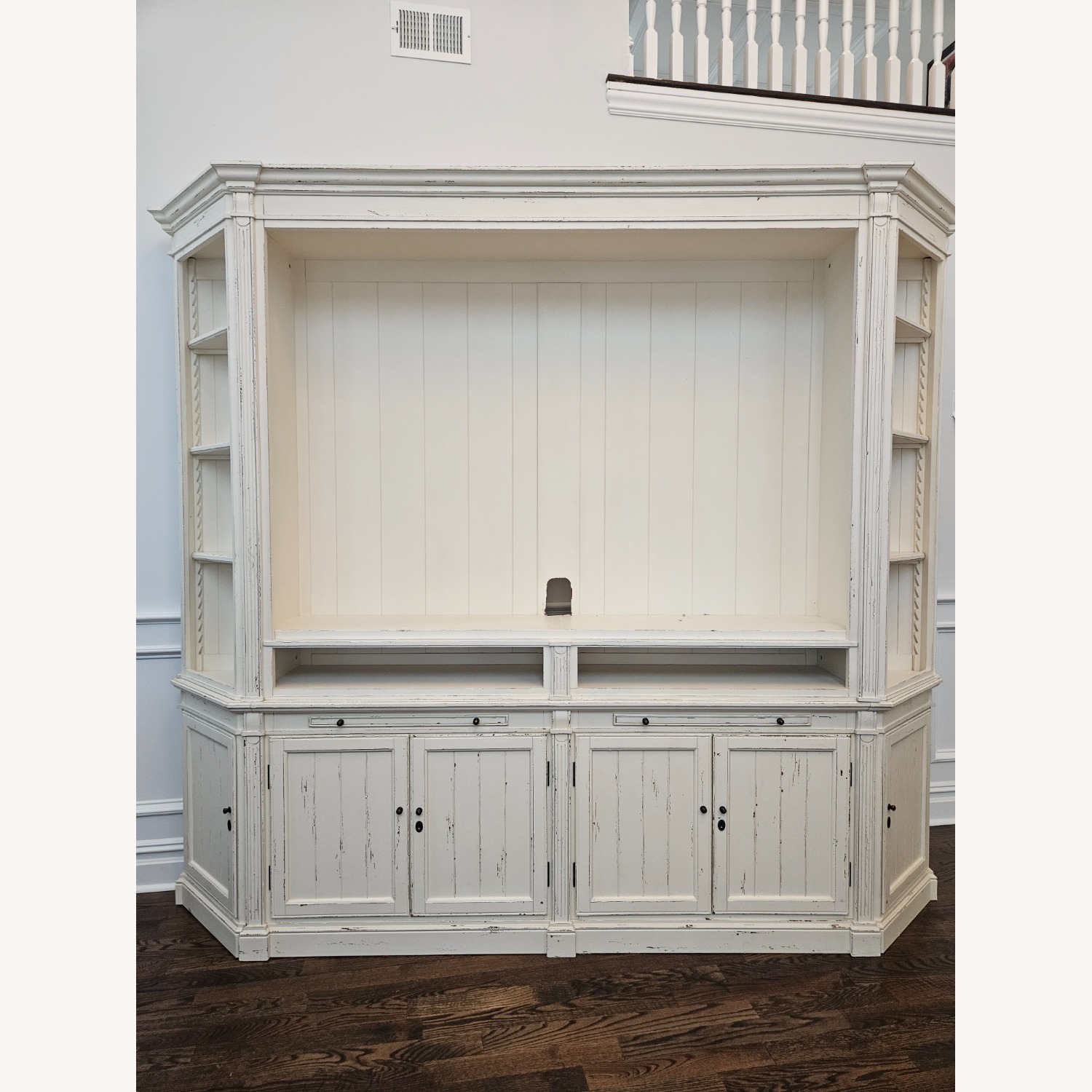 Arhaus Athens Media Cabinet With Bookcases - image-2