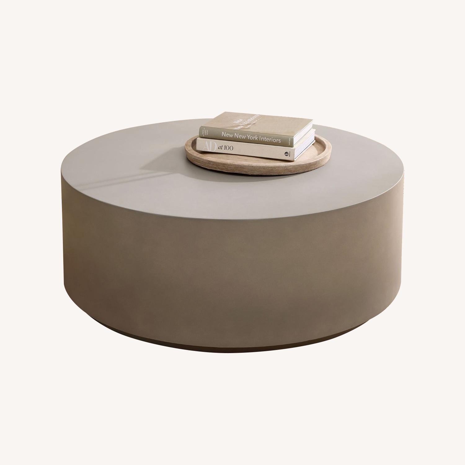 West Elm Concrete Table - image-0
