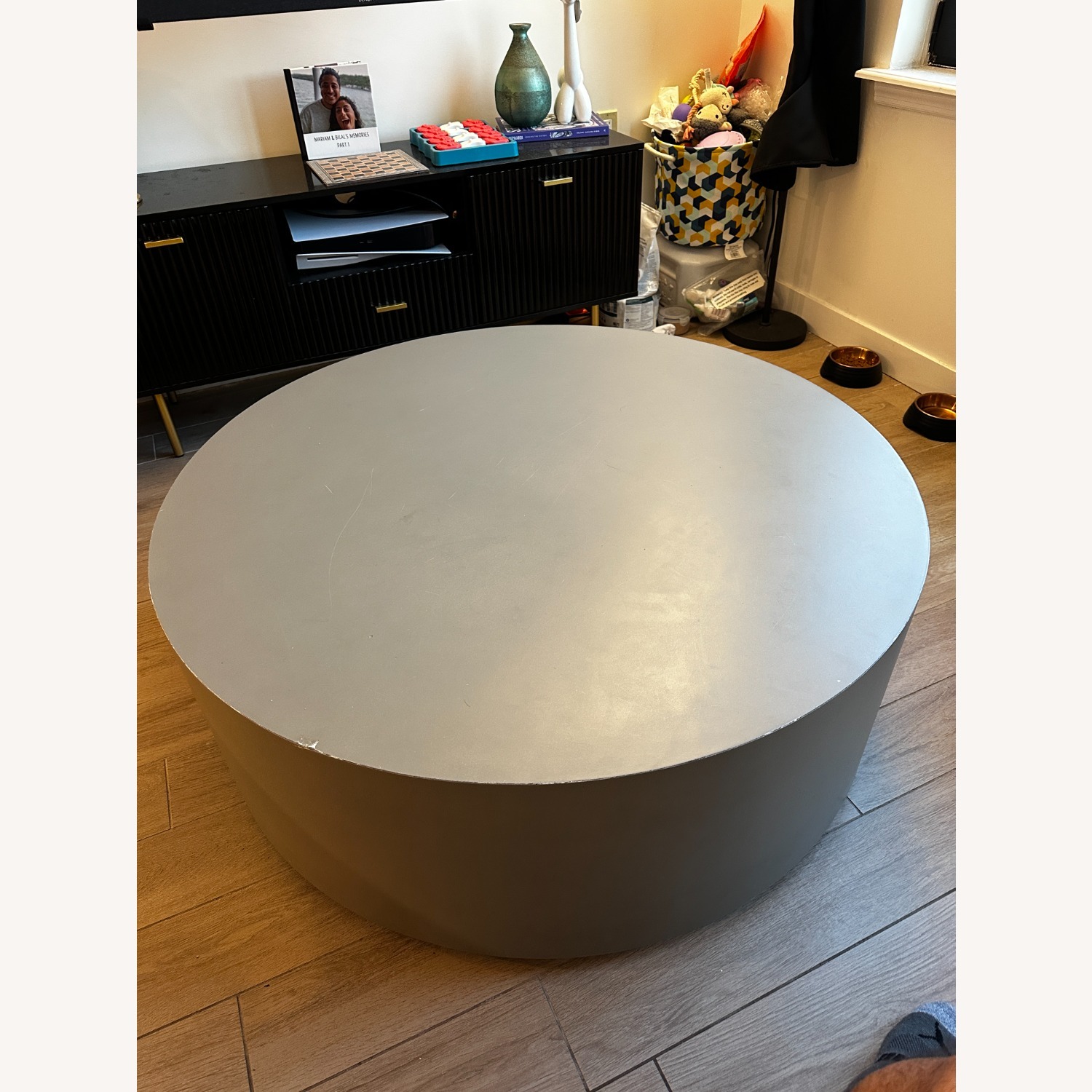 West Elm Concrete Table - image-1