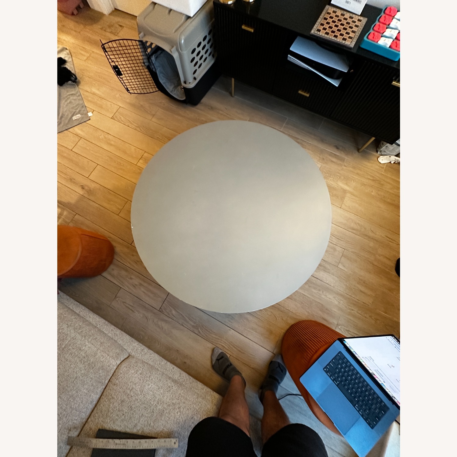 West Elm Concrete Table - image-2