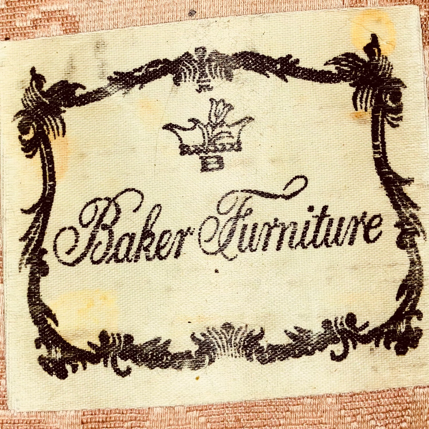 Baker Vintage Camel Back Loveseat - image-4