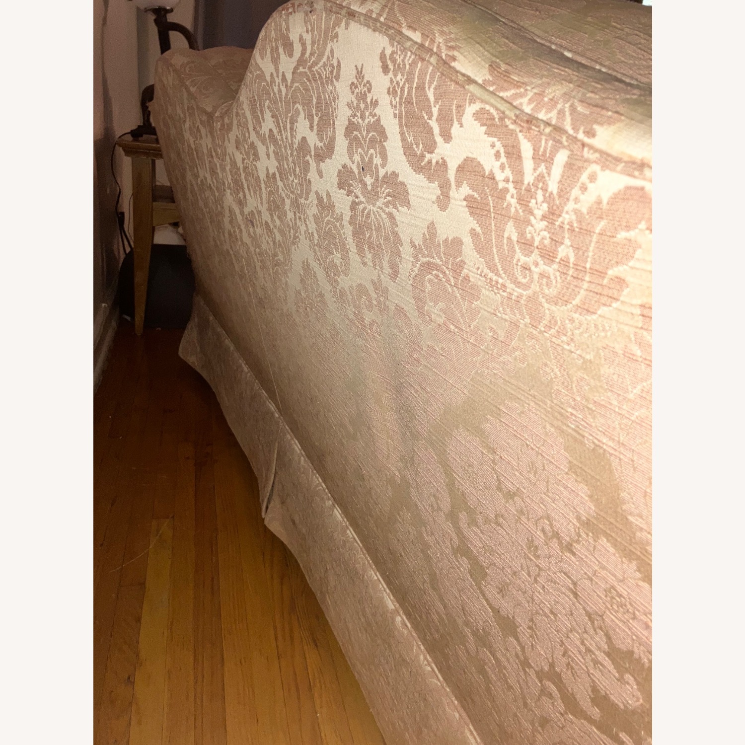 Baker Vintage Camel Back Loveseat - image-3