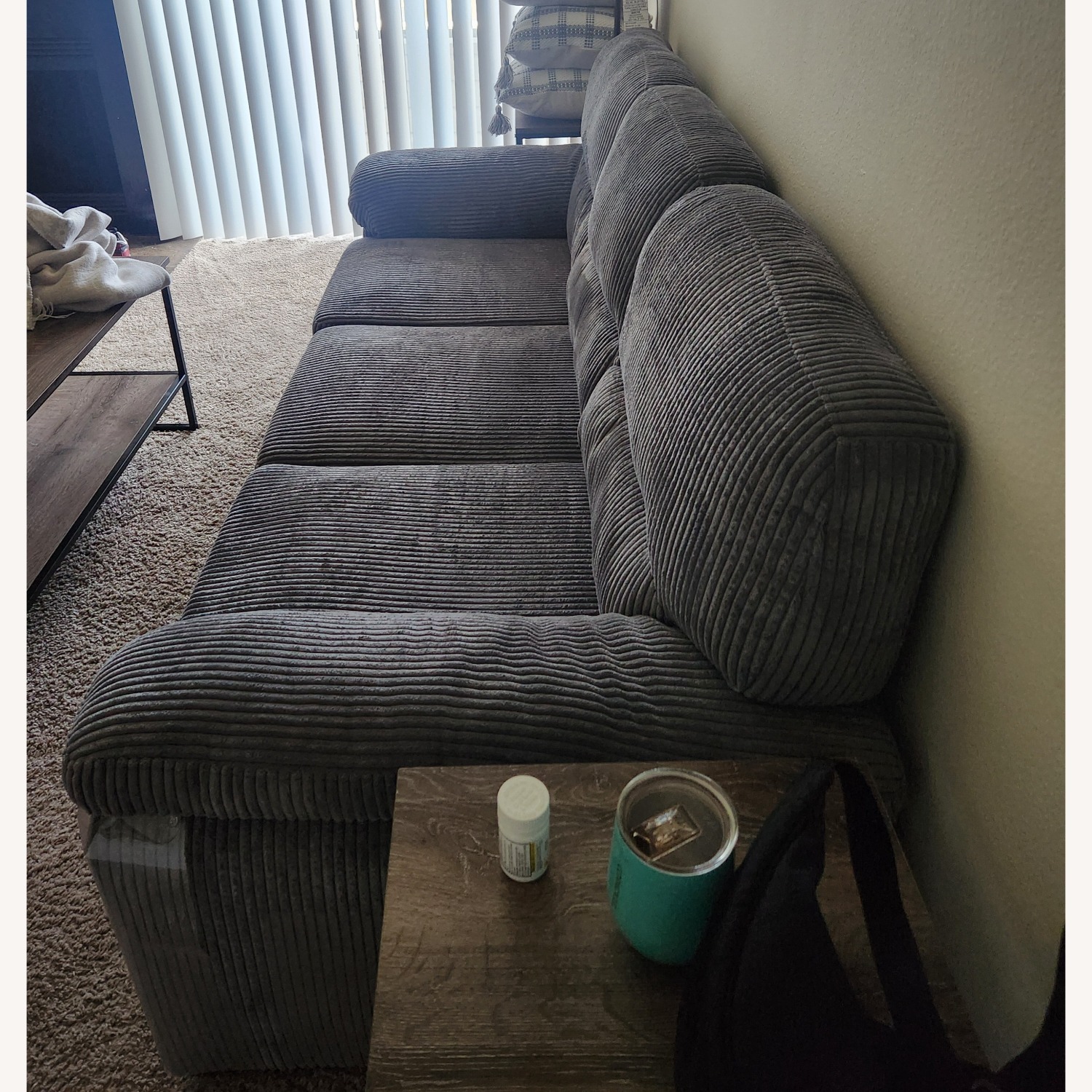 Aziyah 81'' Corduroy Sofa - image-2