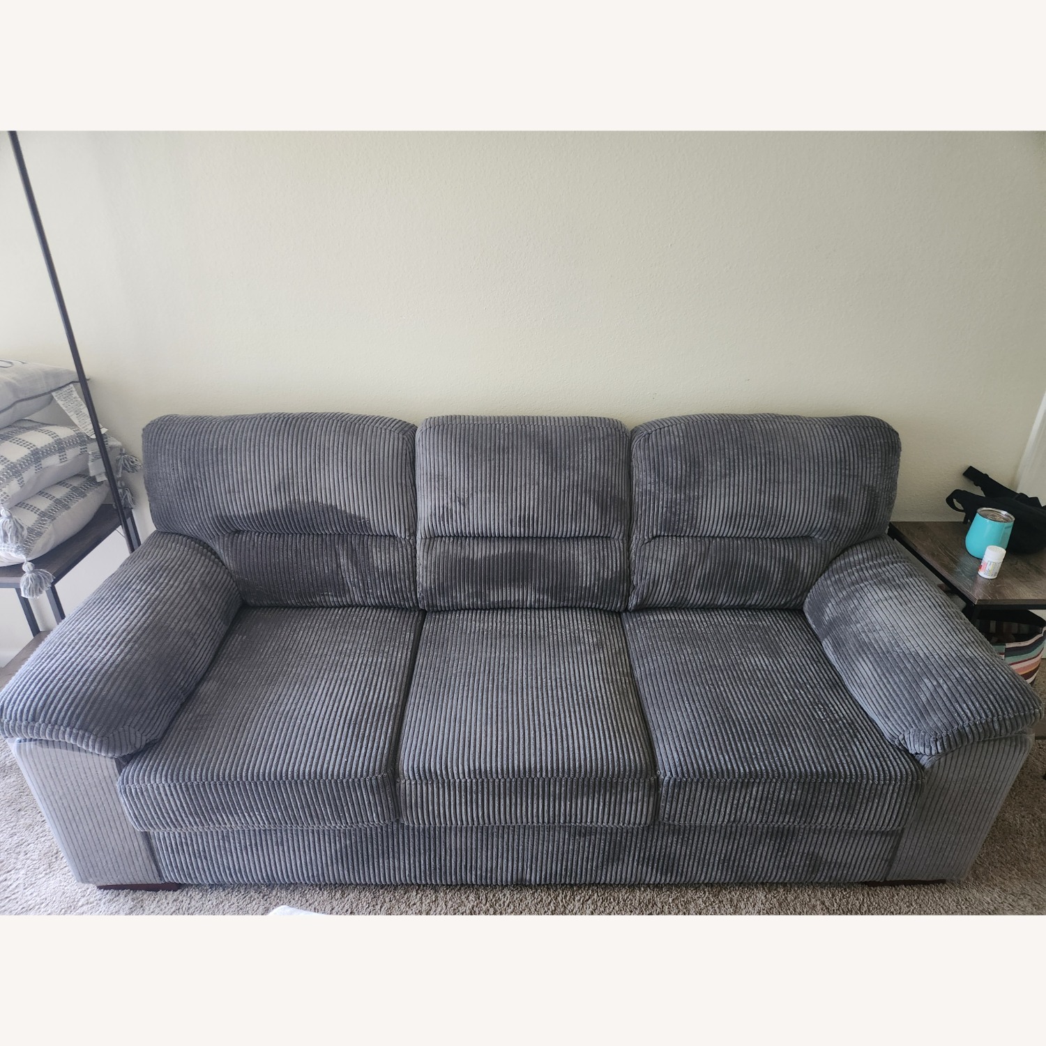 Aziyah 81'' Corduroy Sofa - image-4