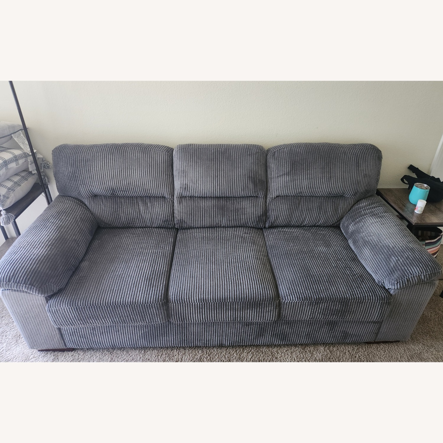 Aziyah 81'' Corduroy Sofa - image-1