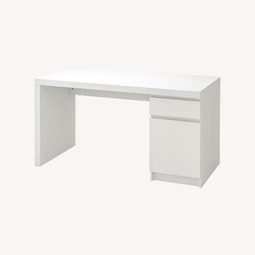 Used IKEA MALM Desk White for sale on AptDeco
