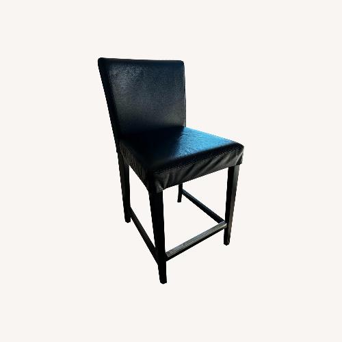 Used IKEA Faux Leather Bar Stools for sale on AptDeco