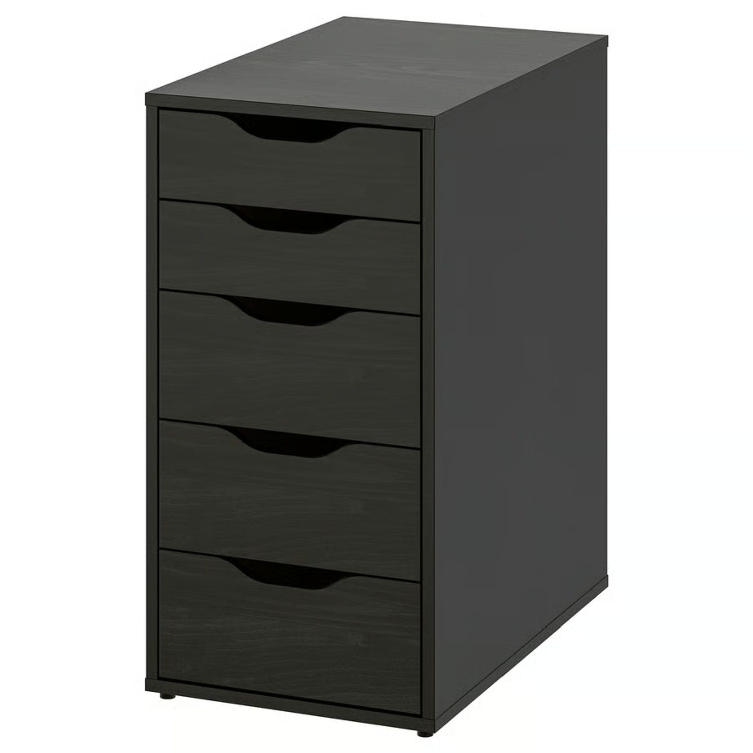 IKEA ALEX Drawer Unit Black-Brown - image-4