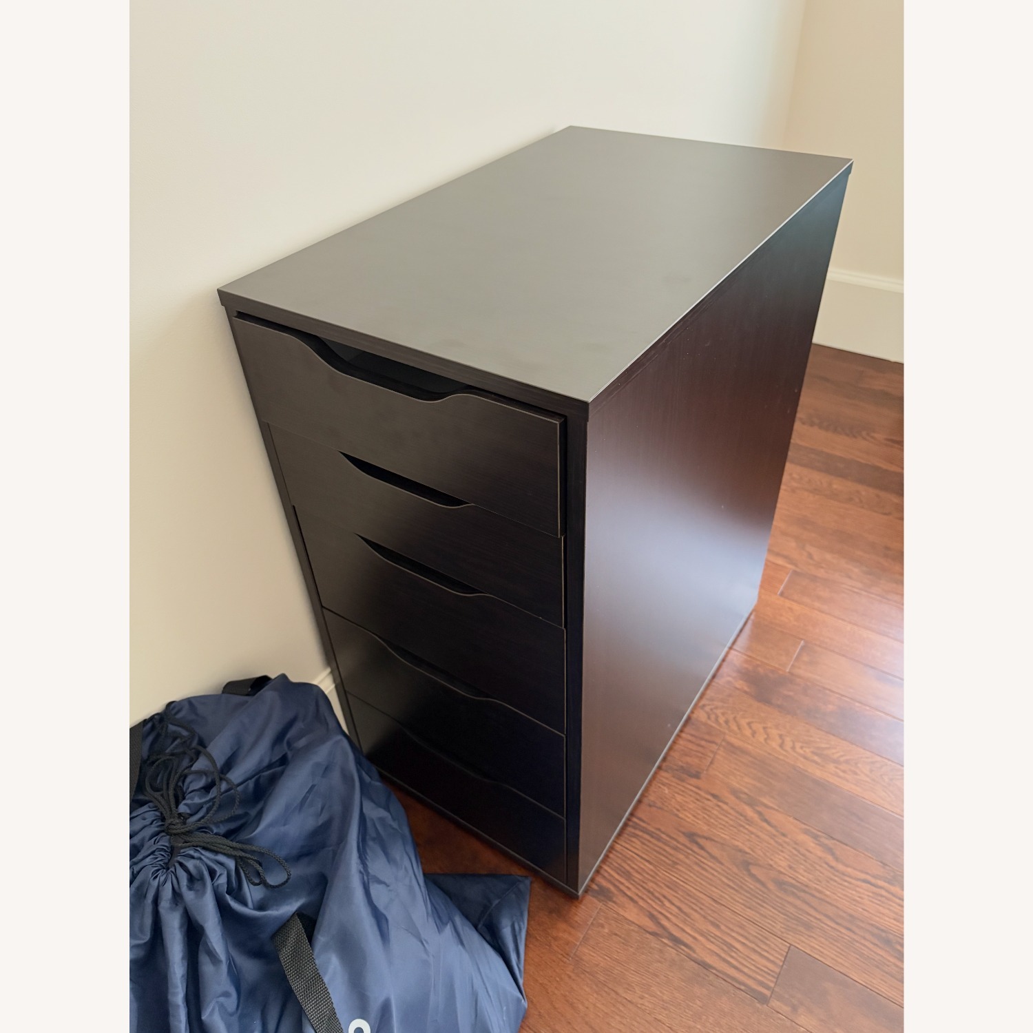 IKEA ALEX Drawer Unit Black-Brown - image-2