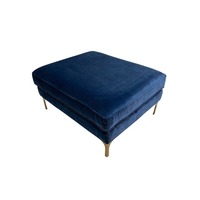 Interior Define Caitlin Ottoman Navy 