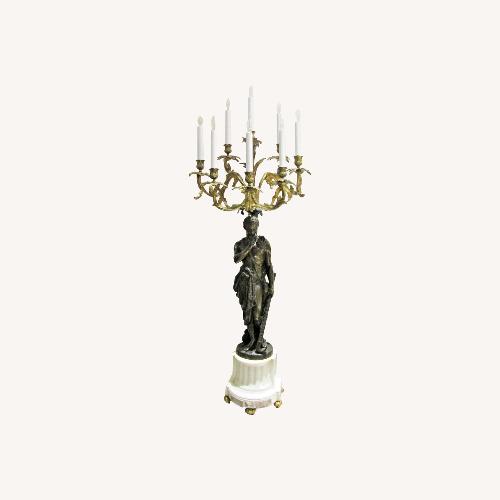 Used Antique 19th C. French Figural Candelabra for sale on AptDeco
