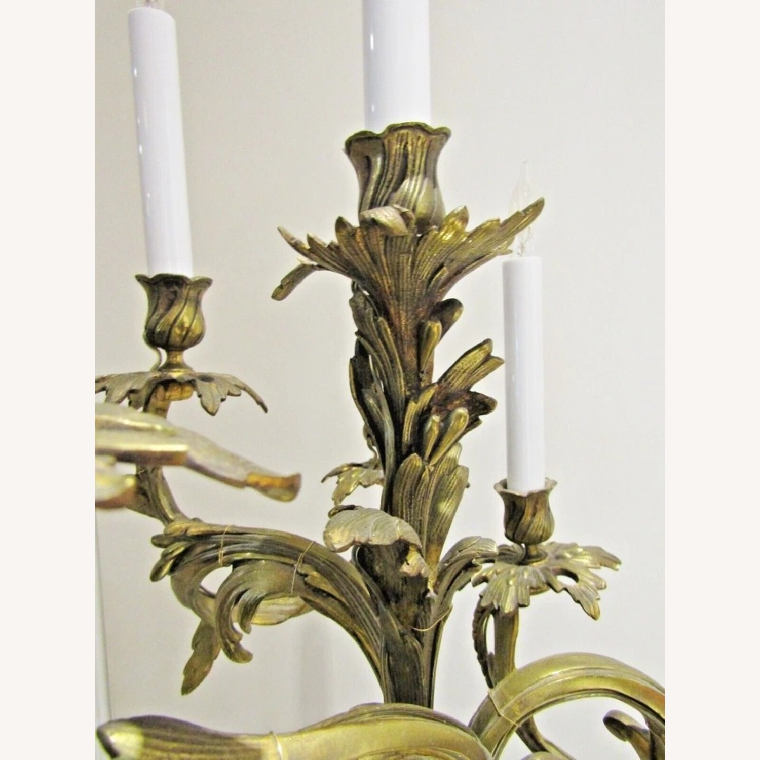 Antique 19th C. French Figural Candelabra - image-4