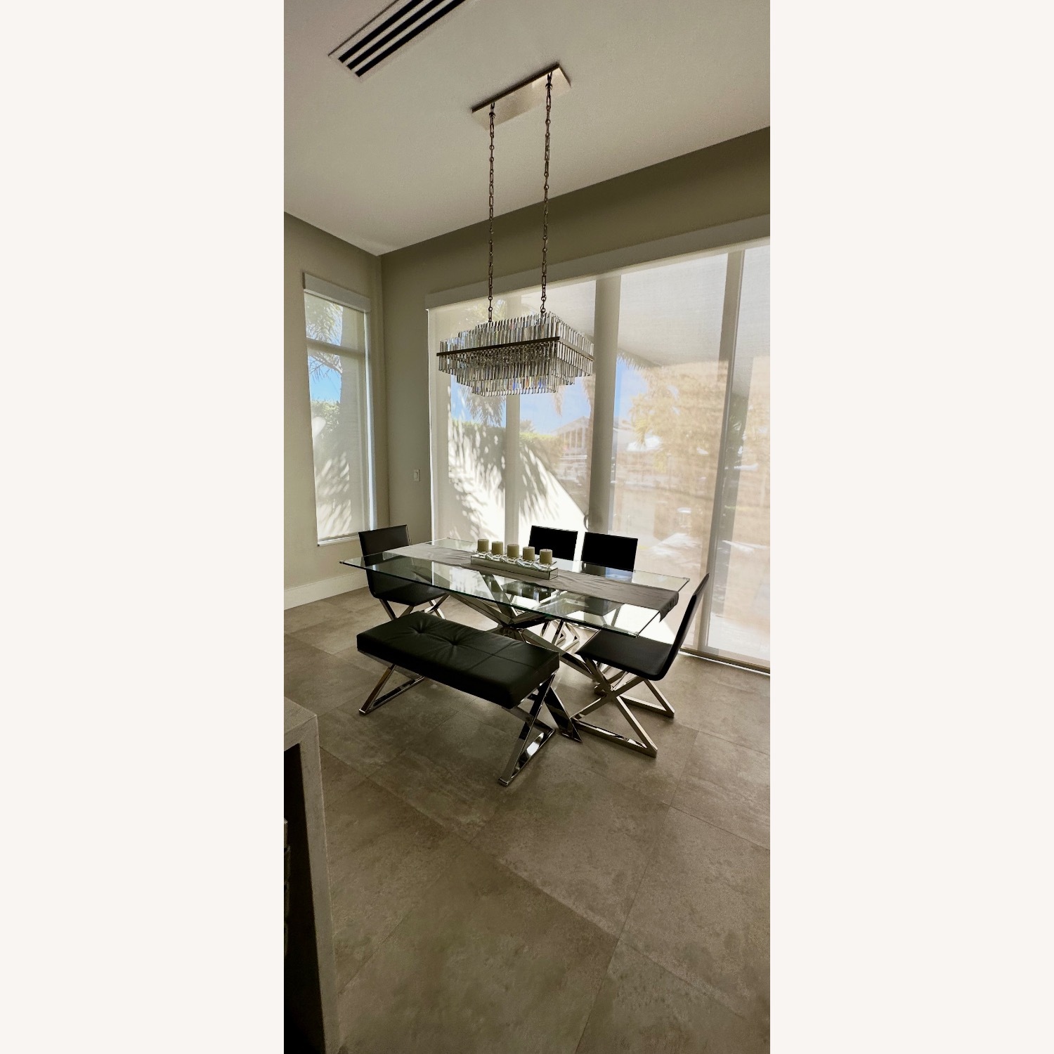 Z Gallerie Axis Dining Table Set - image-1