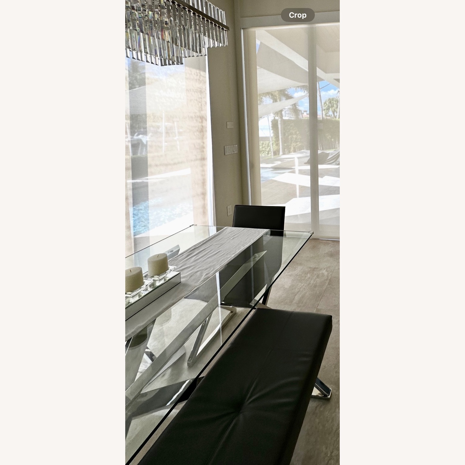 Z Gallerie Axis Dining Table Set - image-2