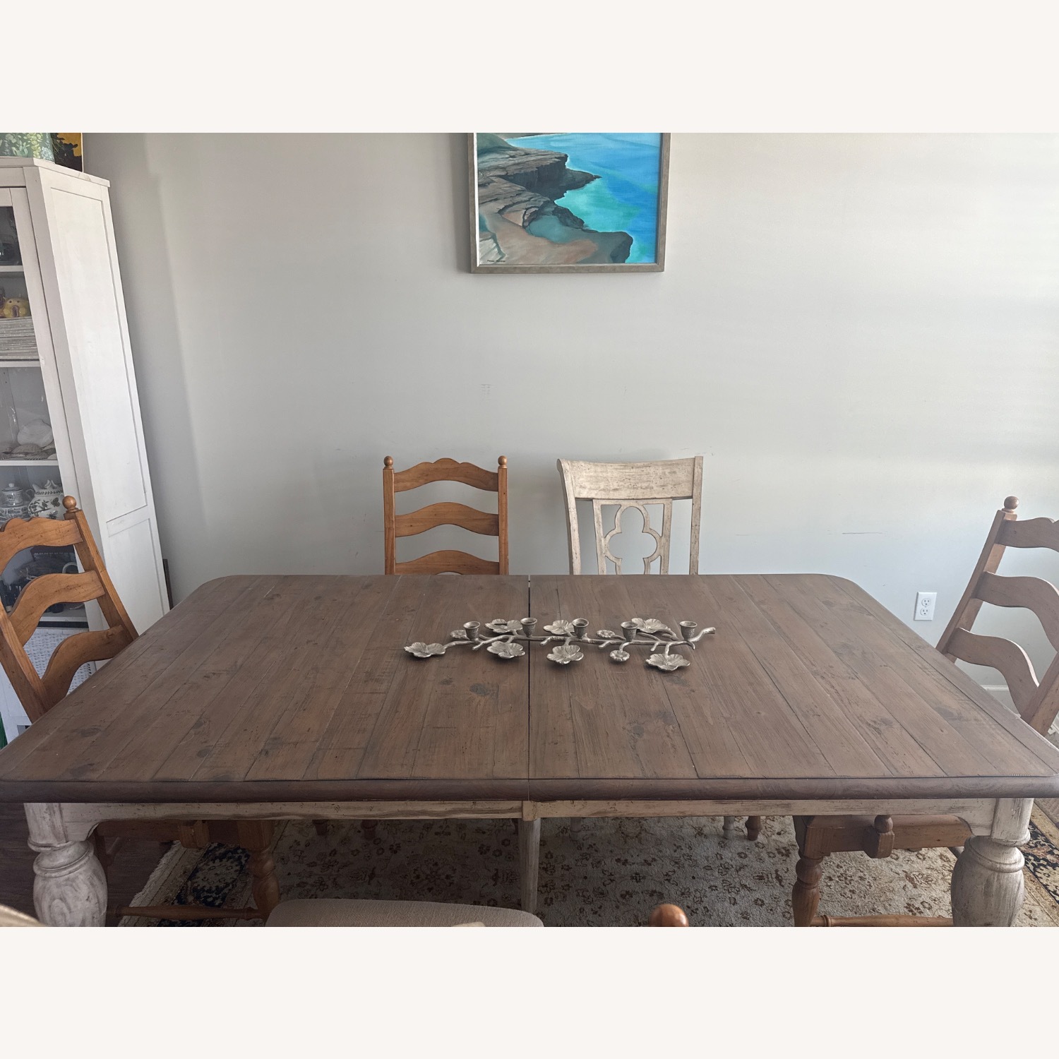 Country Dining Table With Extension - image-2