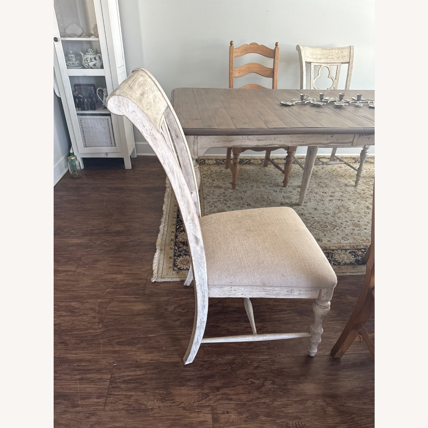 Country Dining Table With Extension - image-7