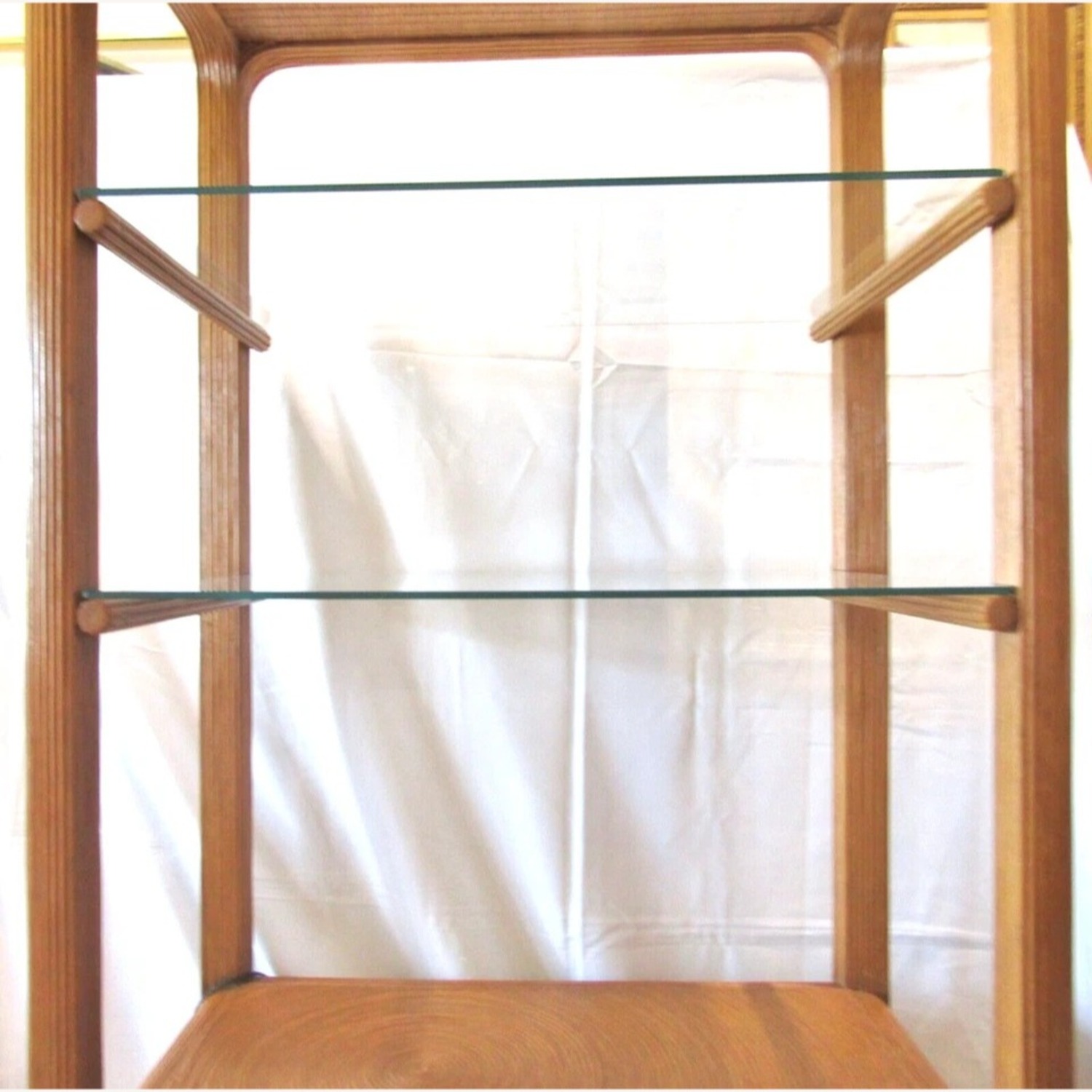 Pair Pencil Reed Etageres Style Gabriella Crespi - image-7