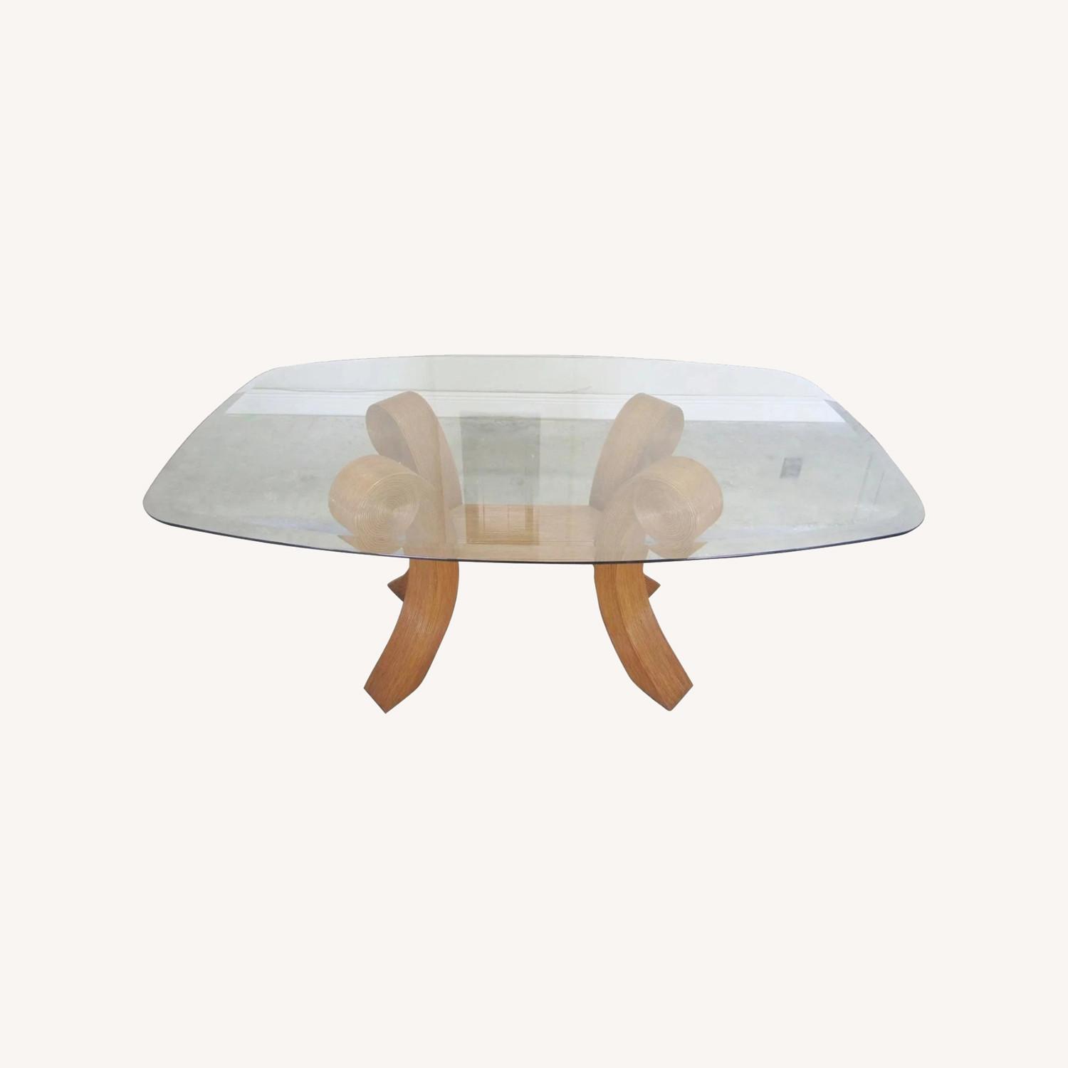 Pencil Reed Dining Table Gabriella Crespi - image-0