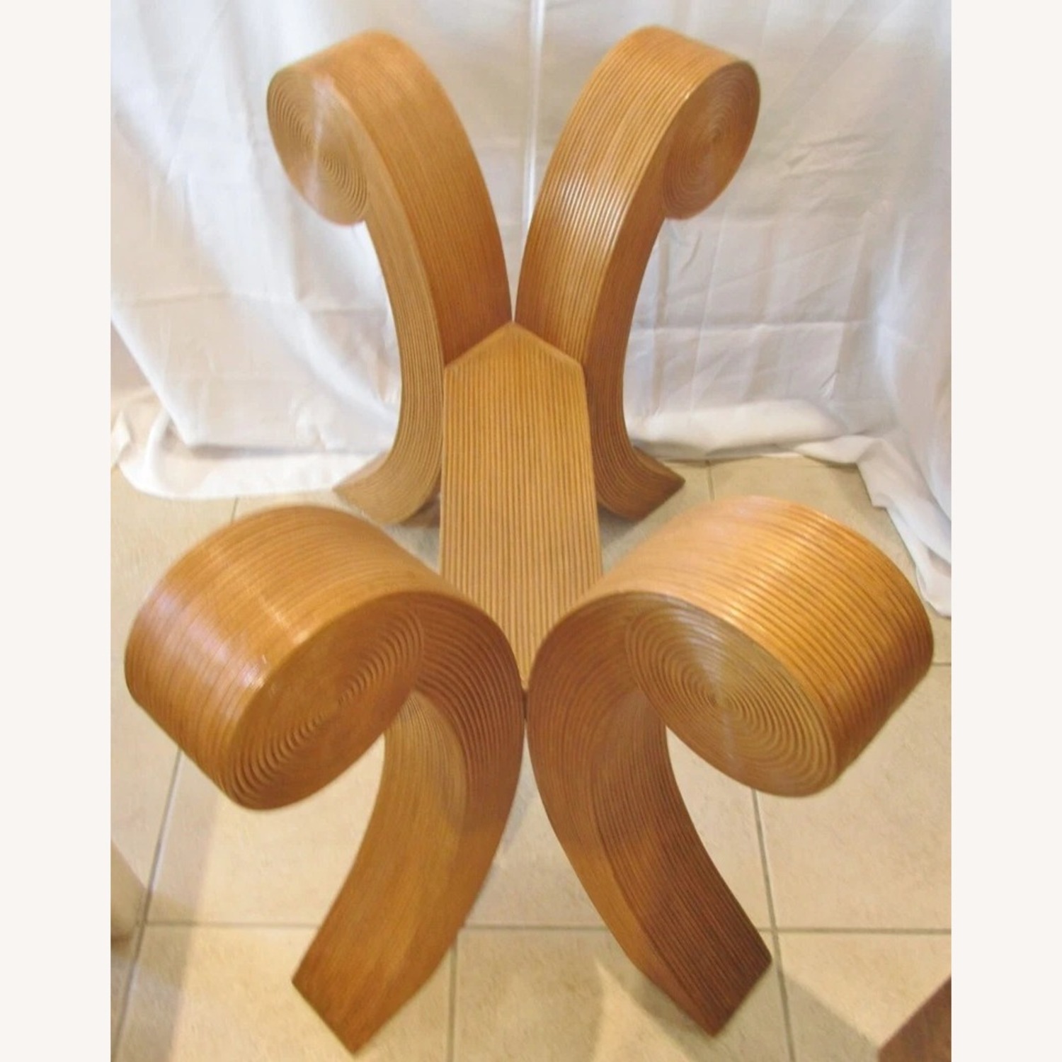 Pencil Reed Dining Table Gabriella Crespi - image-9