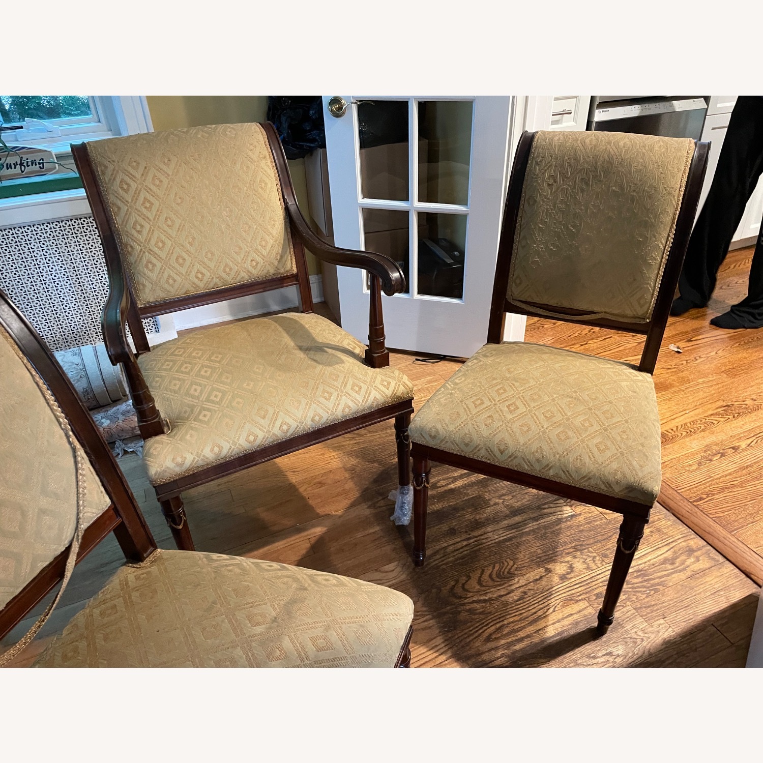 Empire Style Chairs-8 Side, 2 Arm - image-4