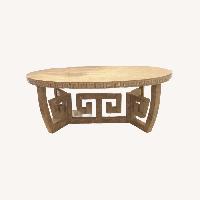 Maitland-Smith Tessellated Stone Coffee Table