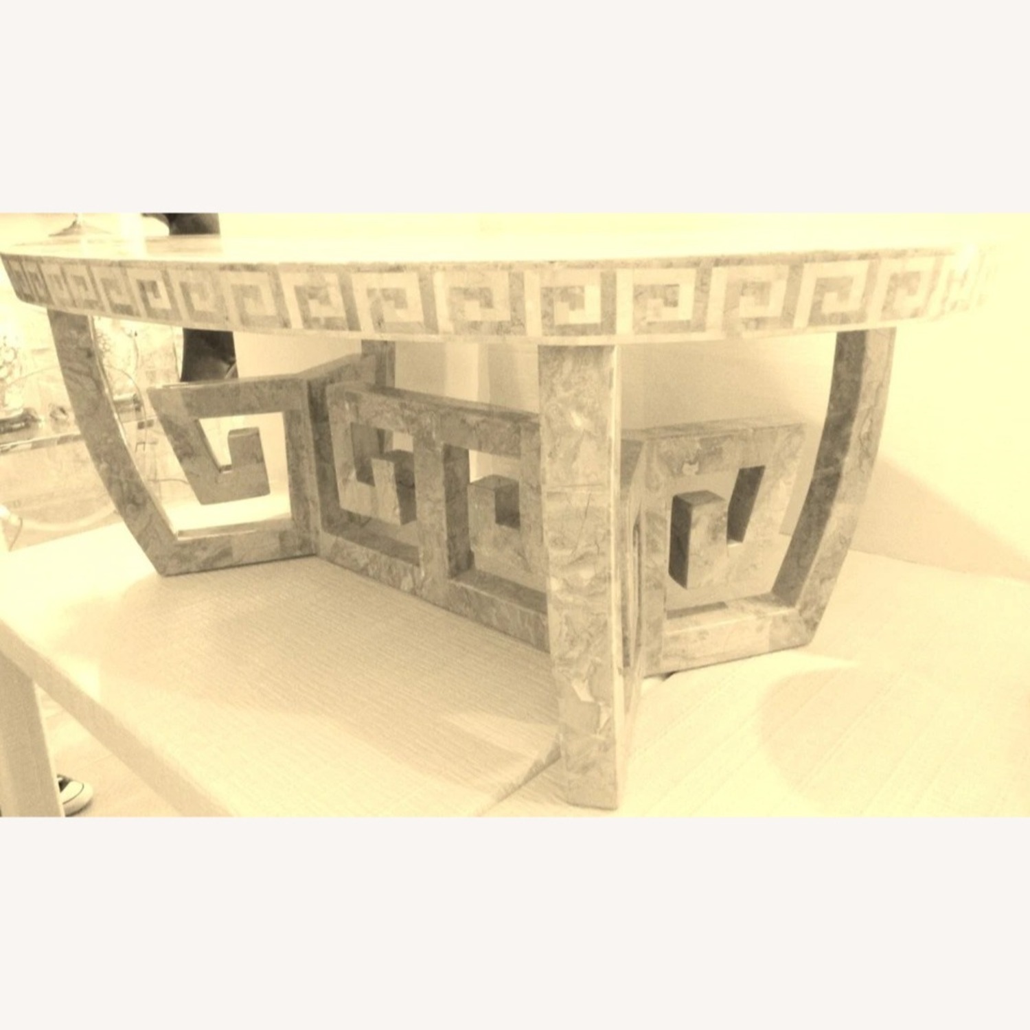 Maitland-Smith Tessellated Stone Coffee Table  - image-5