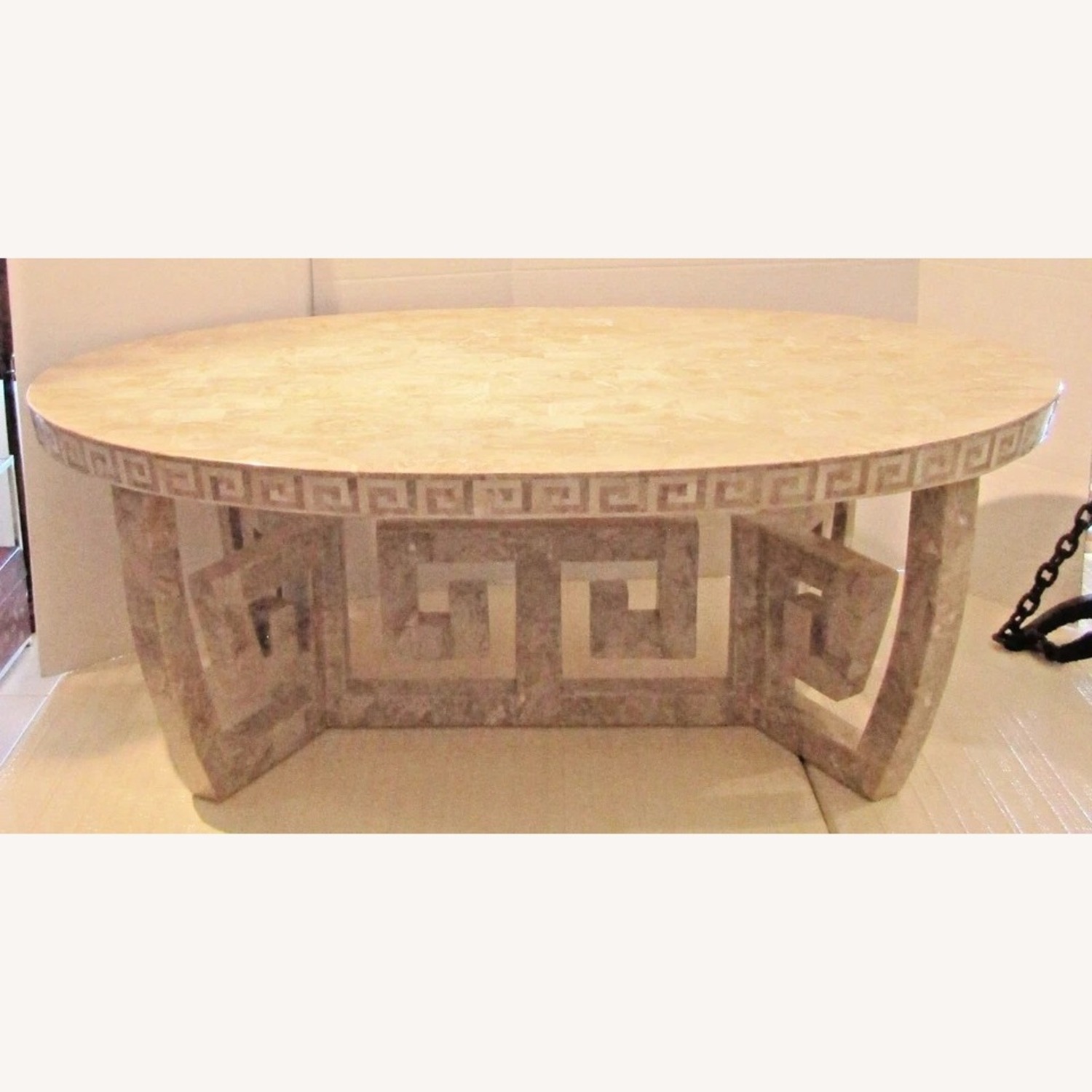 Maitland-Smith Tessellated Stone Coffee Table  - image-3