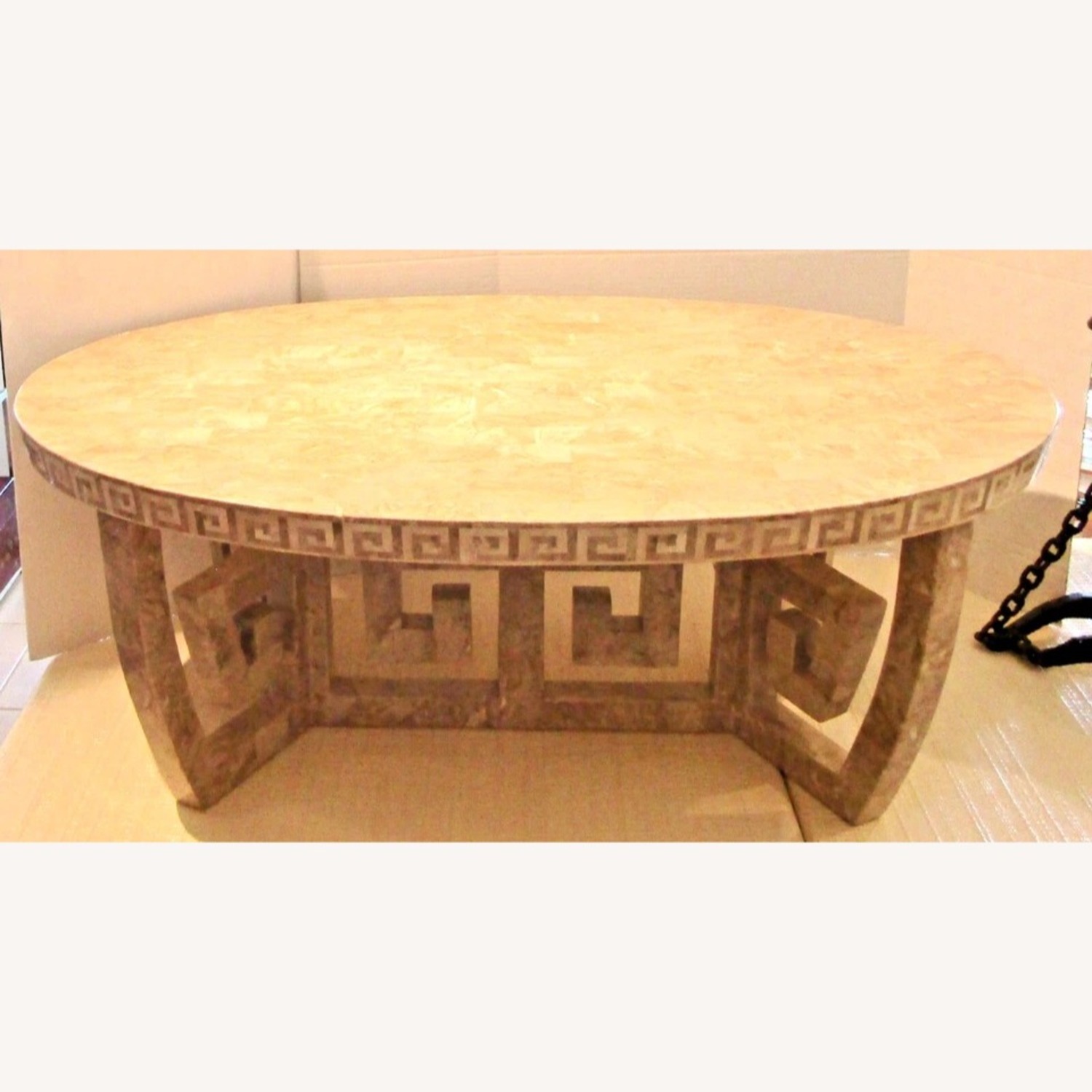 Maitland-Smith Tessellated Stone Coffee Table  - image-4