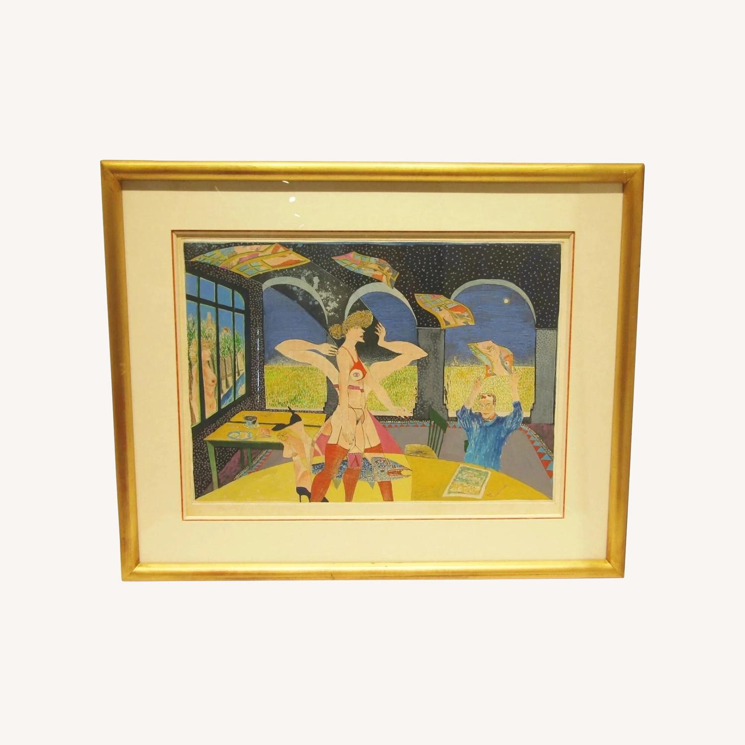 Original Mixed Media Painting Koen Scherperell - image-0