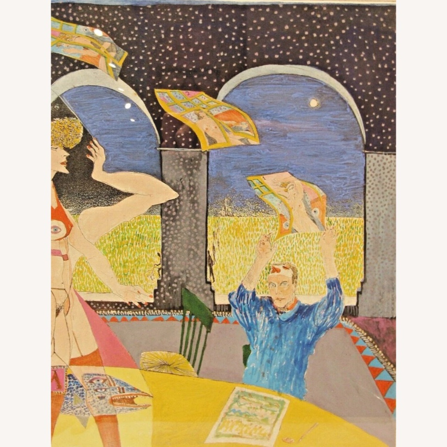 Original Mixed Media Painting Koen Scherperell - image-6