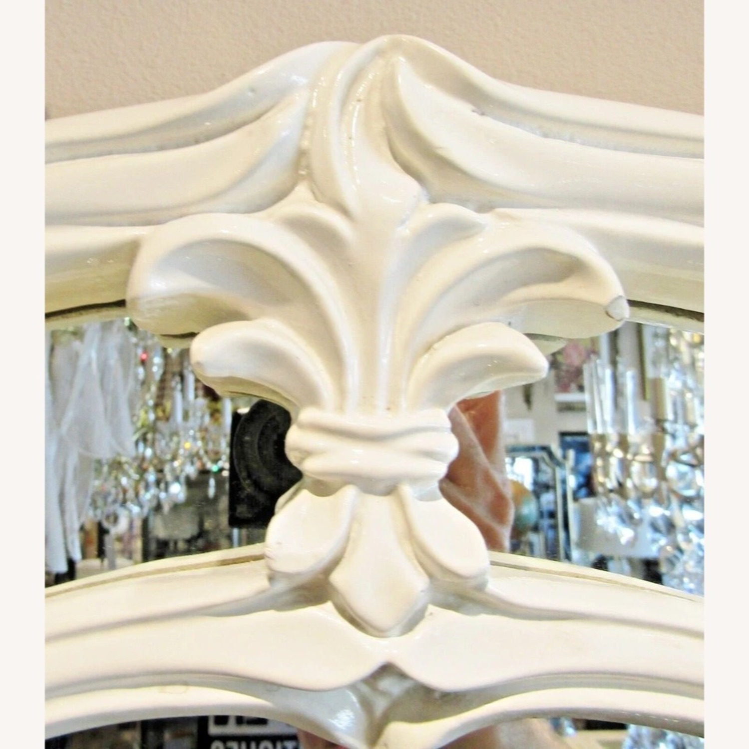 Serge Roche Gampel Stoll White Palm Mirror  - image-6