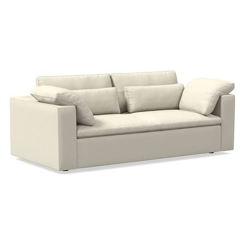 Used Harmony Modular 85" Sleeper Sofa, Performance Basketweave, Alabaster for sale on AptDeco