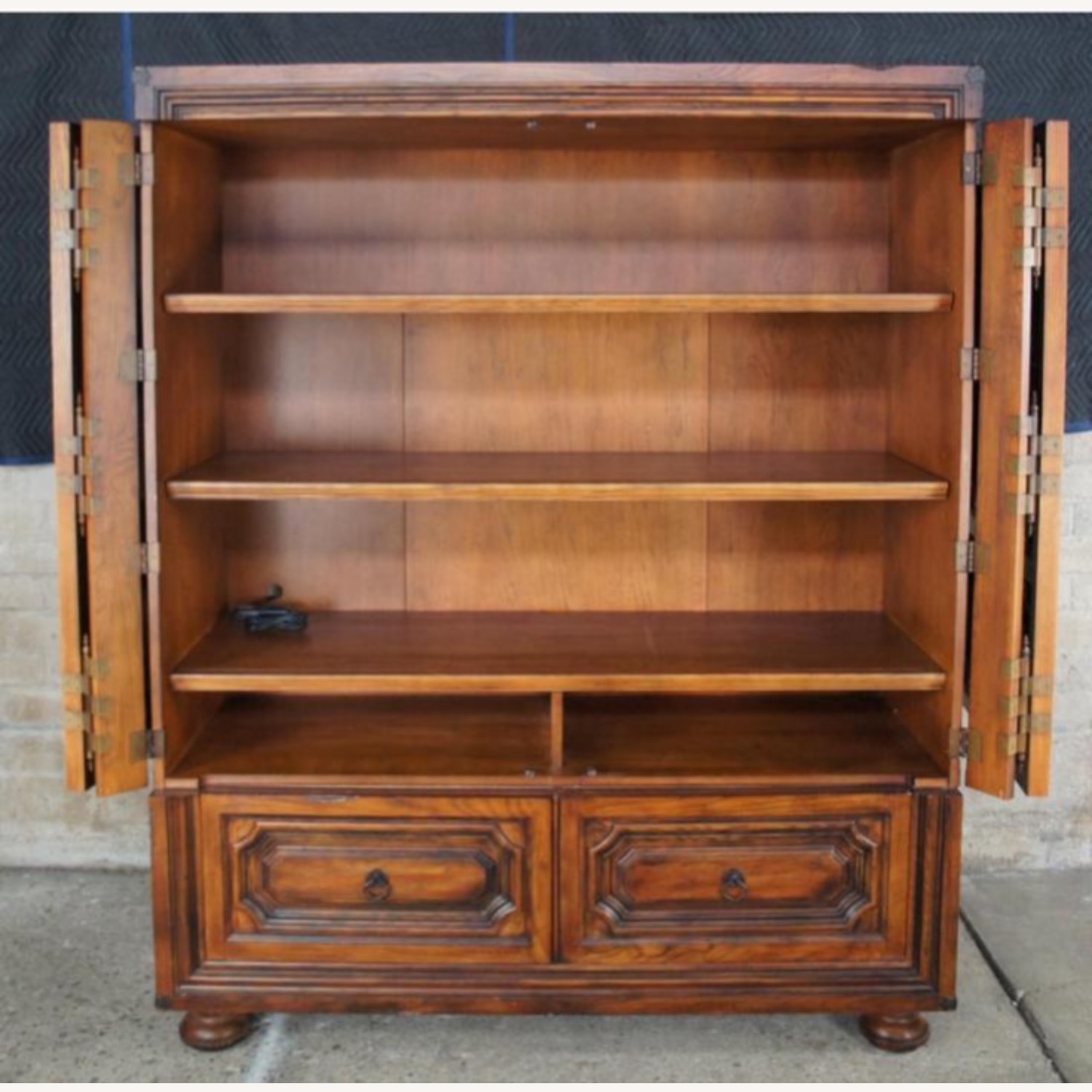 Ralph Lauren Brutalist Old World Armorie 82” - image-2