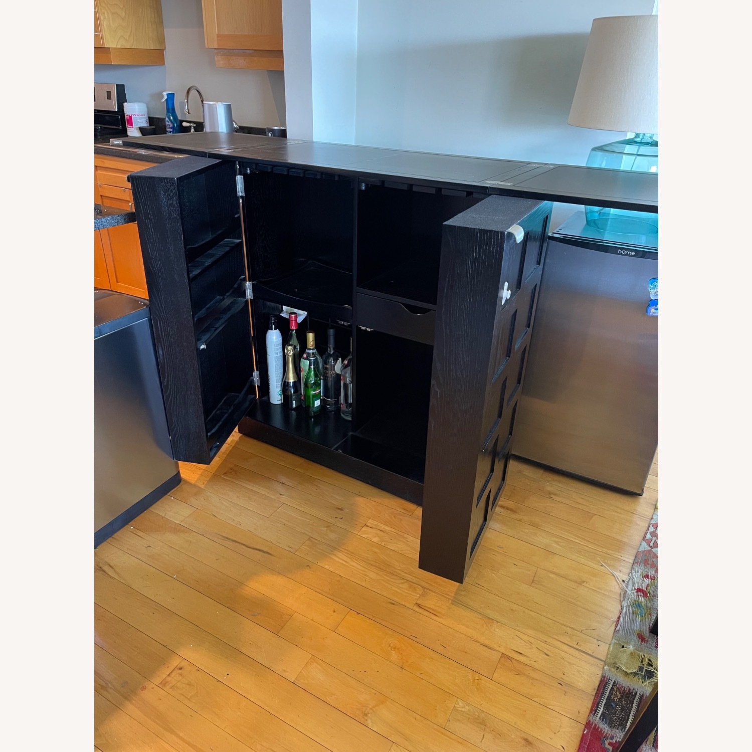 Crate & Barrel Maxine Bar Cabinet - image-3