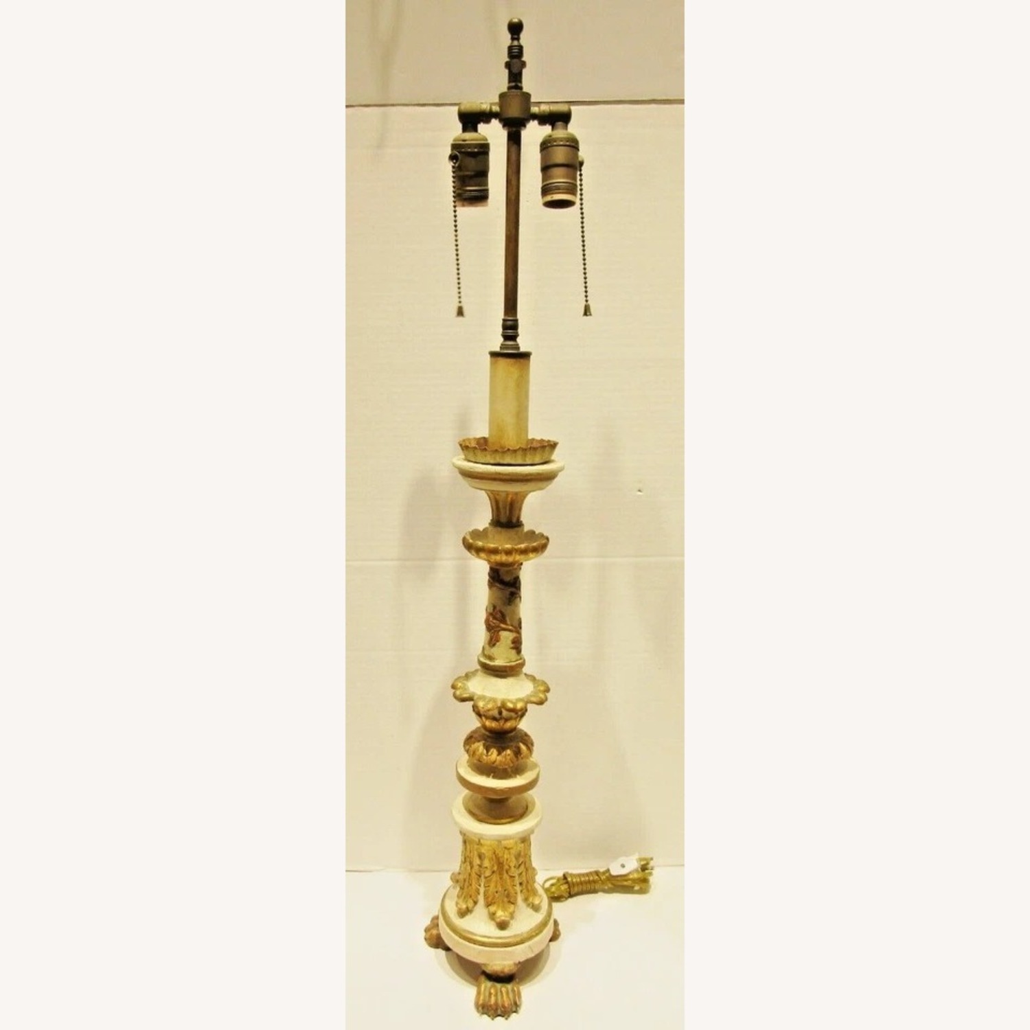 Pair Antique 18th Century Italian Table Lamps - image-3