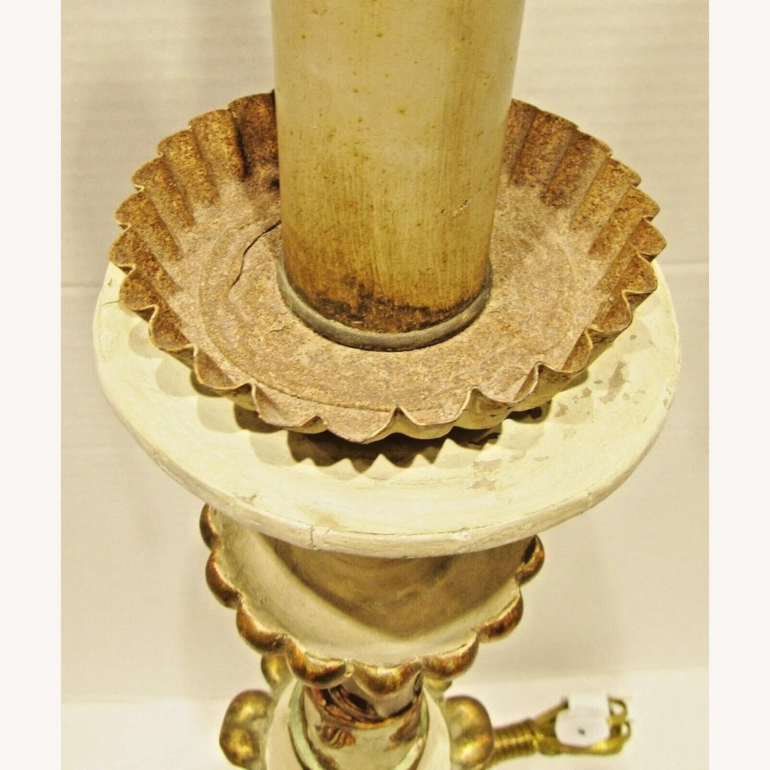 Pair Antique 18th Century Italian Table Lamps - image-4