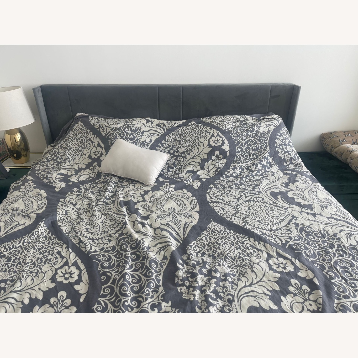 King Grey Bed - image-3