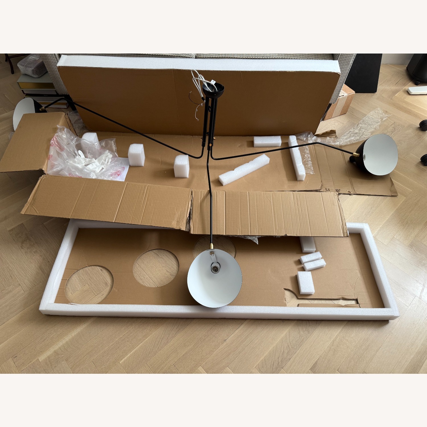 Interior Icons - Mouille Ceiling Light (3-arm) - image-2