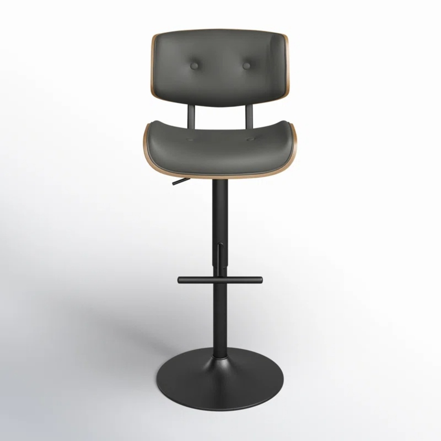 Olive-Green Comfortable Bar Stools (2x) - image-4